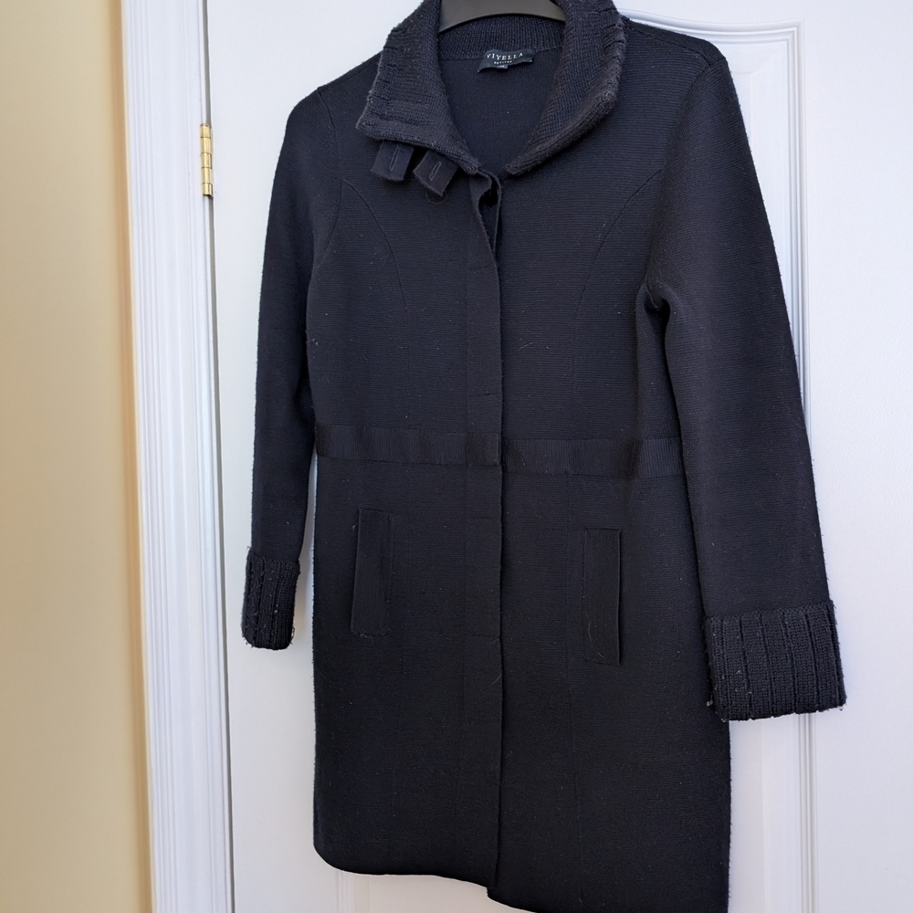Elegant Black Women's Coat